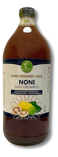 Jugo Presentación De Cristal Jugo De Noni | Verde Santo | 1l