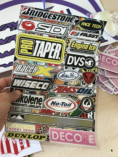 Calcomanias/stickers Plancha Hoja A4 Personalizado Laminado