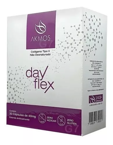 1 Day Flex Akmos - Colágeno Tipo I I - Melhor Preço Original Sabor Nenhum