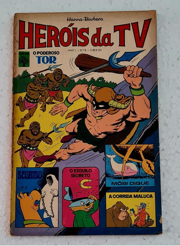 Heróis Da Tv 1ª Série - N° 08 - Hanna Barbera - Ed. Abril-76