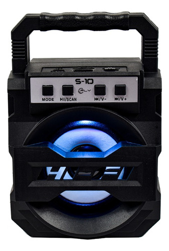 Parlante Cabina 3 Fly S-10 Bluetooth Usb Tf Speaker Fm Mini