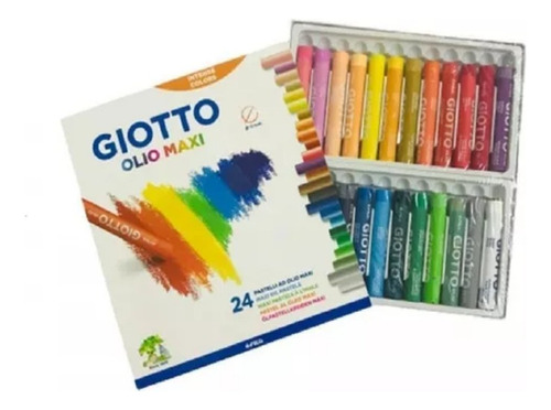 Óleo Giotto Crayon 24 cores