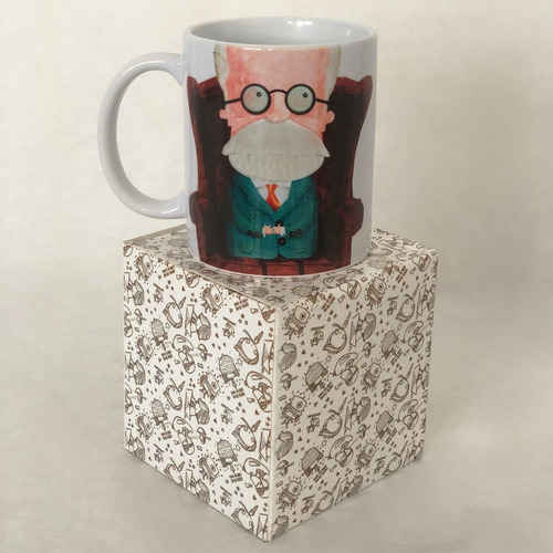 Combo Tazas Nico Da Rocha Arte Dibujo
