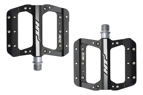 Pedales Plataforma Ht Ae12 Aluminium Color Negro