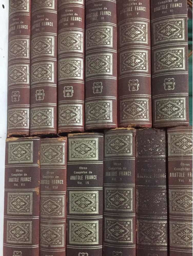 12 Tomos Obras Completas Anatole France Intermundo 1945-1947 (Usado)