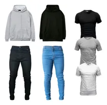 Comprar Combo Ropa Dos Buzos, Dos Jeans, Tres Remeras Lisas