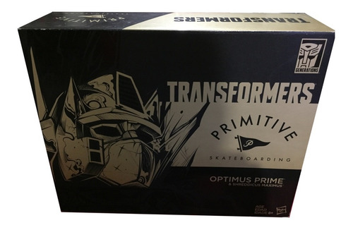 Transformers Optimus Prime Primitive Skateboarding Sdcc 2017