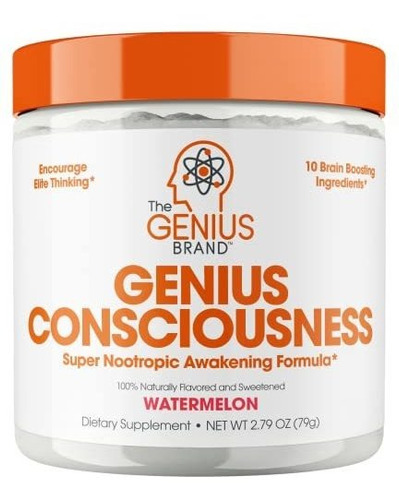 Genius Consciousness - Suplemento De Refuerzo Cerebral Super