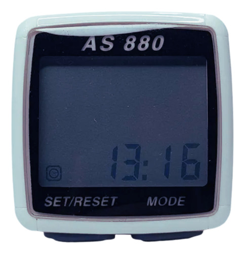 Ciclocomputador Bicicleta Assize As-880 11 Funciones Waterpr Blanco