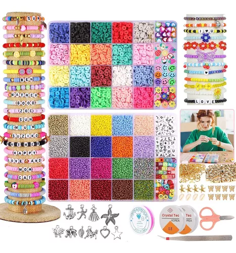  Juego de 16 rollos para hacer pulseras en colores