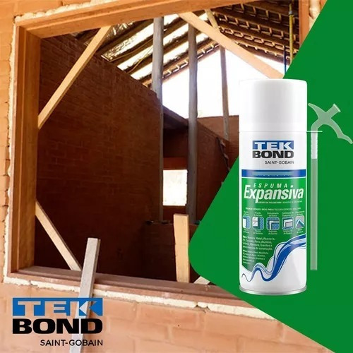 12 Espuma adhesiva de poliuretano expansiva Tekbond, 500 ml