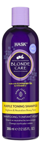  Shampoo Hask Blonde Care - 355ml