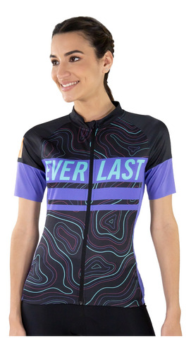 Remera Ciclismo Camiseta Dama Everlast Jersey Ladies Swirl