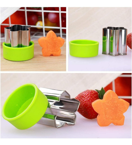 U Chef Set De 12 Moldes Y Cortadores De Sándwich Para Niños