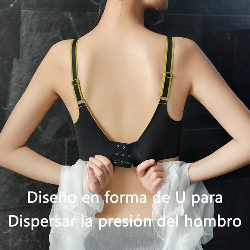 2 Paquetes De Sujetador Push Up Cómodo Sujetador Sin Aros