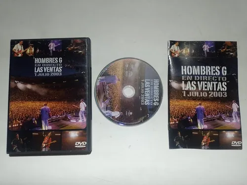 Dvd Hombres G / En Directo / Las Ventas 1 Julio 2003 (Usado)
