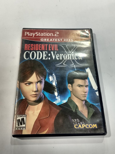 Resident Evil Code Verónica X Ps2 / Play Station 2 