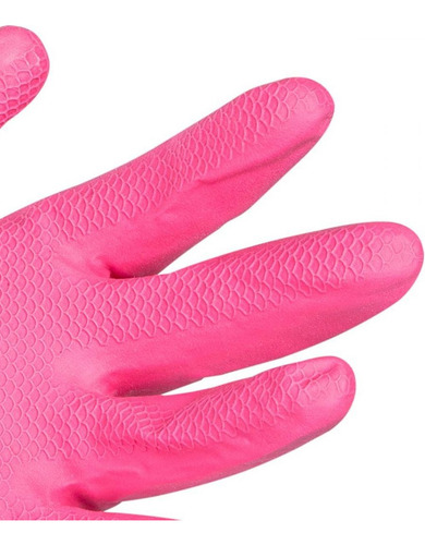 Luvas Para Lavar Loucas Limpeza Cozinha P Esfrebom Bettanin