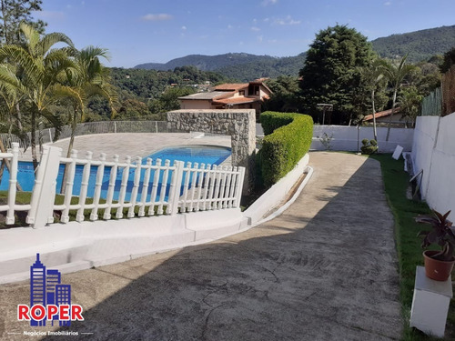 Imagem 21 de 30 de Linda Chácara De Alto Padrão Com Escritura De 6.200 Metros Com Casa Sede, Piscina E Toda Estrutura À Venda Em Mairiporã. - Ch01044 - 70739592