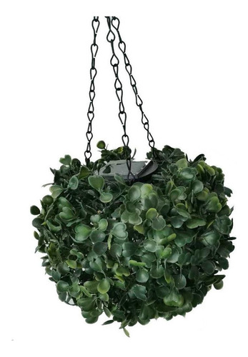 A*gift 2pcs Bola De Hierba Solar Led Luz Colgante Jardín Ala