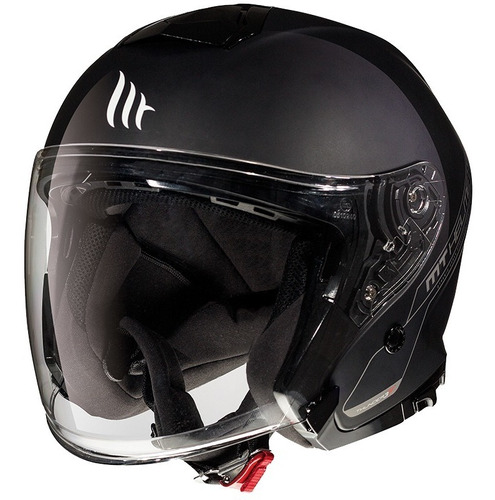 Casco Abierto Mt Helmets Thunder 3 Sv Jet Doble Visor Md!