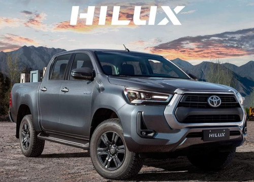 Moldura Parrilla Cromada Original Toyota Hilux 2021 22 2023
