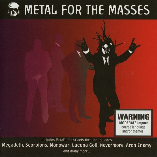 Varios  Metal For The Masses - Cd Emi - Industria Arg!!!