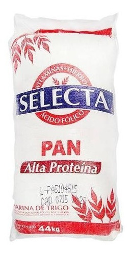 Harina De Fuerza, Pan Alta Proteína, 44kg. Calidad Premium.