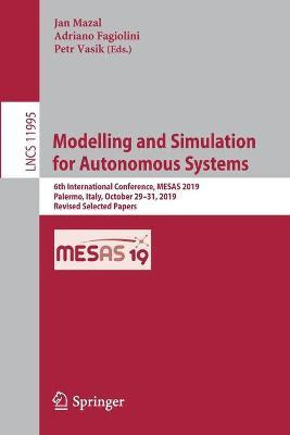 Libro Modelling And Simulation For Autonomous Systems : 6...