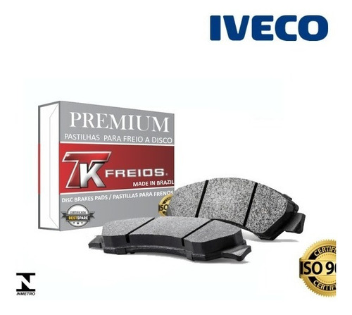 Pastilha De Freio Traseiro Daily City 30s13 2019 Em Diante