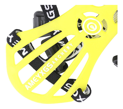 Protector De Brazo De Tiro Con Arco, Protector De Amarillo