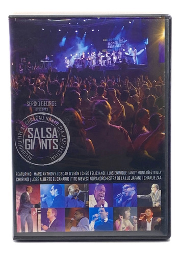 Dvd + Cd Sergio George Presents Salsa Giants - Excelente