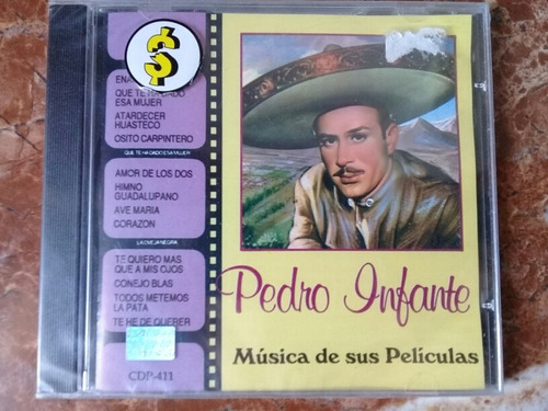 Pedro Infante Música De Sus Películas Cd Sellado De Fábrica 
