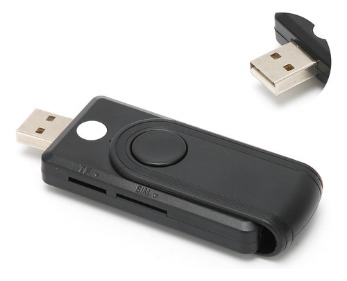 Lector De Tarjetas Portátil Mini Intelligent Sd/tf Id Multip