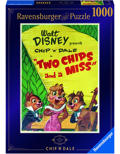 Ravensburger Disney Treasures From The Vault Chip Y Dal...