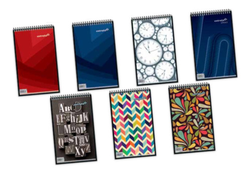 Cuaderno De Taquigrafia Largo 80hjs 10 Piezas