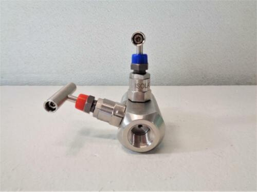 Precision Instrument 1/2 Npt 2-way Vent Gauge Valve 600 Ttv