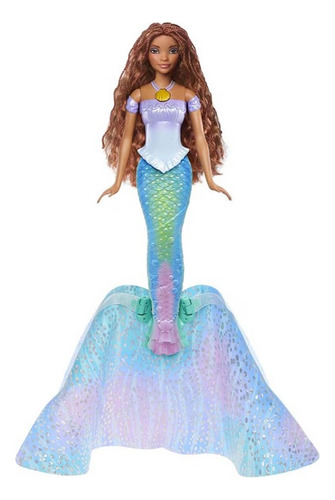 Disney La Sirenita Muñeca Ariel Transformación Mágica