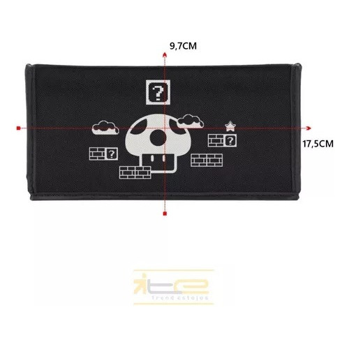 Capa Nintendo Switch Dock Protetora Antipoeira Personalizada