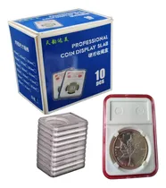 Comprar Caja Estuches De Monedas De Acrílico Con Inserto Eva  39.8mm