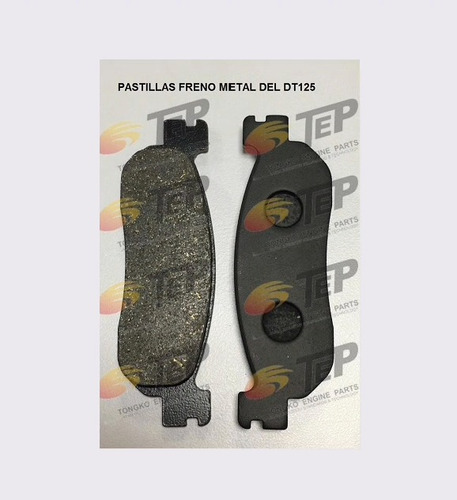 Pastillas Freno Metal Del Dt125 / 175 / T110 Crypton