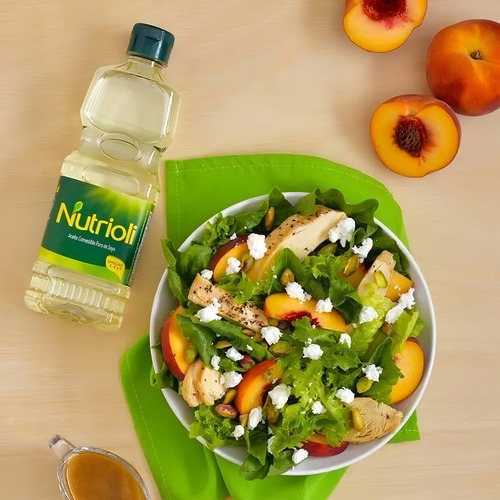 Aceite Comestible Puro De Soya Nutrioli Con 3 Piezas De 946m