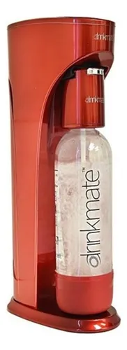 Drinkmate Máquina Para Hacer Bebidas Con Gas Color Rojo