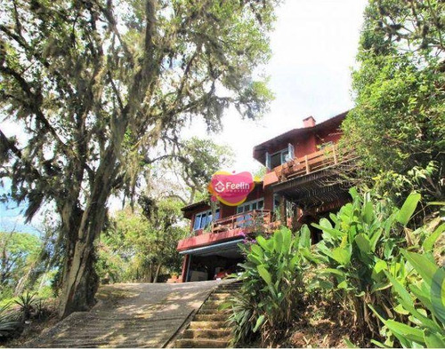 Imagem 3 de 30 de Casa 3 Dormitórios Com Vista Para Lagoa Da Conceição - Florianópolis Sc - Sc - Ca0044_feelin