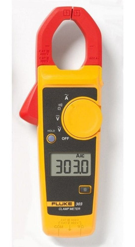 Alicate Amperímetro Digital Categoria Iii 600v Fluke 303