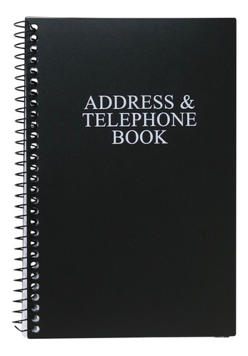 Iconikal - Cuaderno De Direcciones Y Telfono Con Tapa De Pls