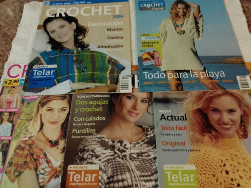 5 Revistas Crochet Paso A Paso 