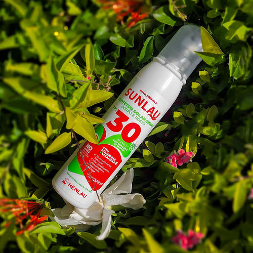 Protetor Solar Spray Repelente Sunlau Fps 30 100ml Icaridina