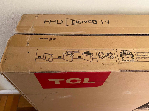 Imagem 9 de 10 de Tv Tcl 48 Curvada Com Amazon Firetv 4k Com Alexa