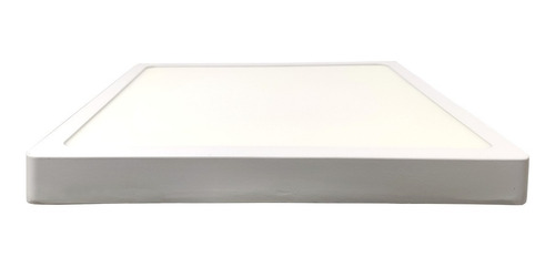 Imagen 2 de 2 de Panel Exterior Led Cuadrado 24w 220v Luz Calida Macroled Color Blanco